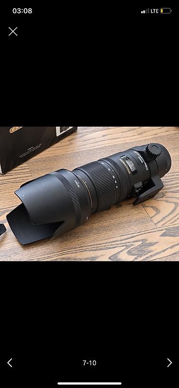 Фото жана видеокамералар: Объектив Sigma 70-200mm f/2.8 APO DG HSM OS Звонить по номеру  — 2