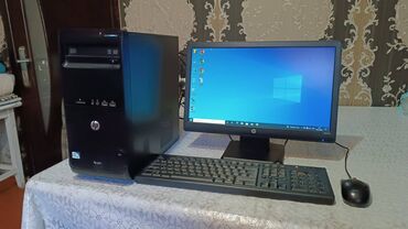 işlenmiş komputer: Masaüstü Kompüter satılır Dəst satılır (Monitor,klaviatura,sistem