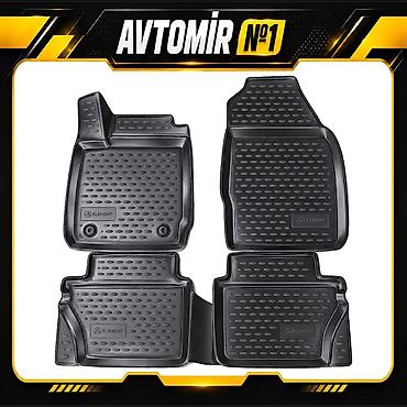 Ford Fiesta 2008-2017 üçün salon rezin ayaqaltı Ford Fiesta 2008-2017