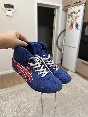 Кроссовки Asics Onitsuka Tiger (модель J902Y) - Цвет: синий с