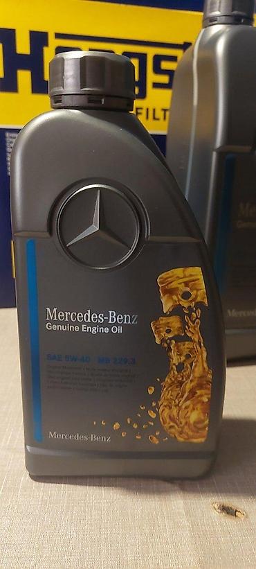 Auto ulja i tečnosti: ULJE MOTORNO MERCEDES 5W40 ORGINAL MERCEDESOVO 1L | motorno — 1