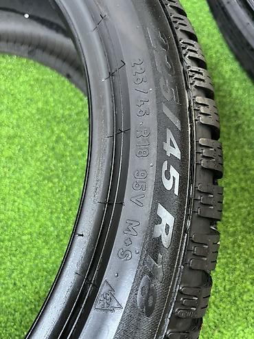 pir: Шины 225 / 45 / R 18, Зима, Б/у, Пара, Легковые, Италия, Pirelli — 5