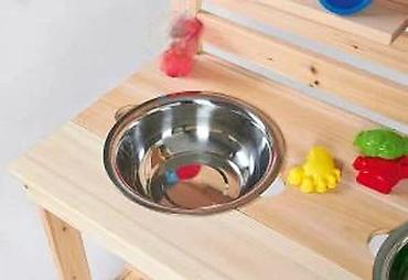 Dečije kuhinje: Drvena “mud kitchen” kuhinja za igru – Pinolino Paul - Materijal — 11