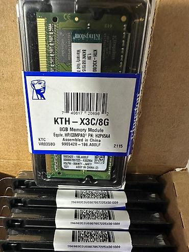 Комплектующие для ПК: Оперативная память (RAM) для ПК, Новый, Kingston, 8 ГБ, DDR3 — 1
