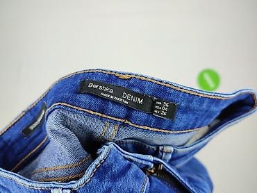 kurtka pull and bear damska: Bershka, Jeansy damskie, rozmiar S — 4