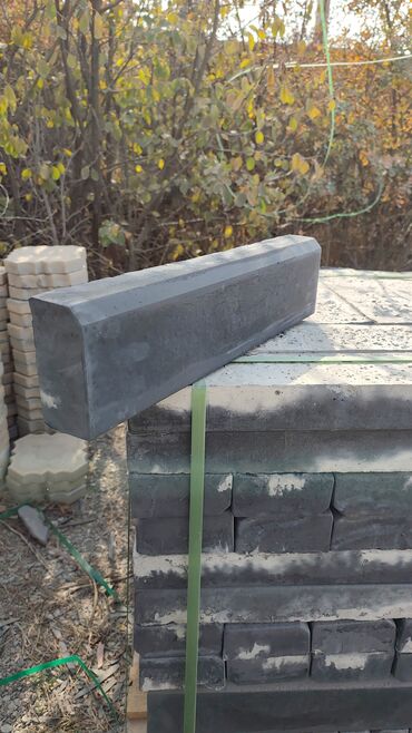 Брусчатка ромашка: Брусчатка ромашка, цвет - Бежевый, Сары-Таш, Для лестниц, Прессованная, Новый — 7