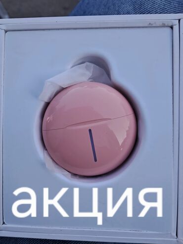 Наушники: Беспроводные наушники-вкладыши с зарядным футляром (круглый кейс) - — 9