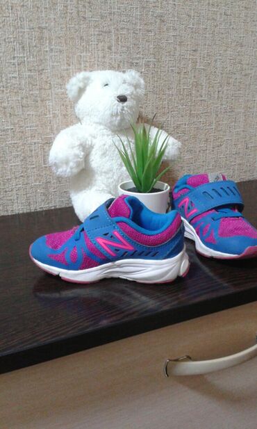 обувь для баскетбола детская: Кроссовки New Balance оригинал размер -21.состояние отличное