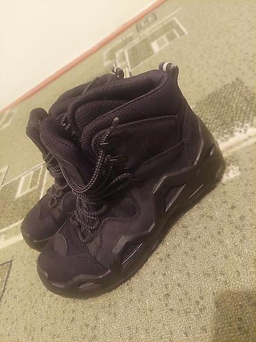 Ботинки: Мужские треккинговые ботинки (черные) - Высокая модель до щиколотки — 7