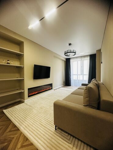 недвижимость в новопокровке: 2 комнаты, 77 м², Элитка, 9 этаж, Дизайнерский ремонт