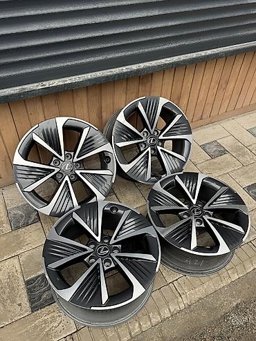 Диски: Литые Диски R 18 Lexus, Комплект, отверстий - 5, Б/у — 6