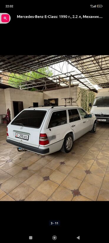 Mercedes-Benz: Mercedes-Benz E-Class: 1990 г., 2.2 л, Механика, Бензин, Универсал at lalafo.kg — 10 Mercedes-Benz: Mercedes-Benz E-Class: 1990 г., 2.2 л, Механика, Бензин, Универсал — 10