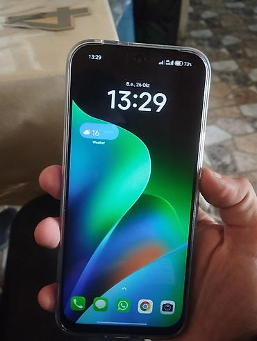 redmi note 14s: Redmi 256 GB, rəng - Göy, Barmaq izi, Face ID — 2