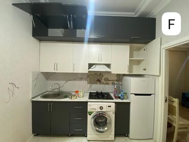 2 ci el metbex mebelleri: Ölcü 2.70 cox keyfiyyetli maldan yıgılıb,üzərində qaz moyka aspirator