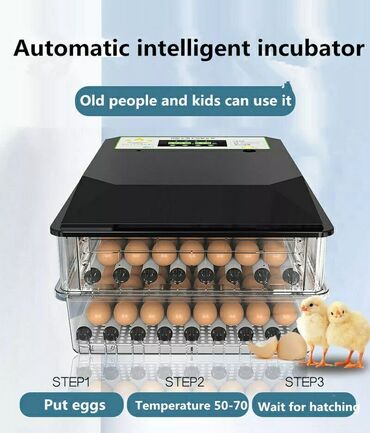 inkubator cuceleri: Fabrik istehsalı, Tam avtomat, Bütün növ quşlaq üçün
