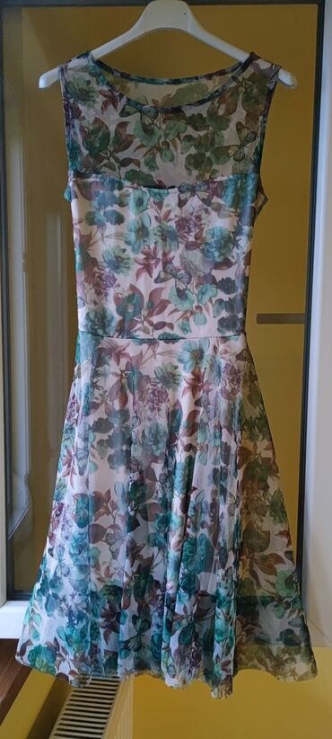kako oprati haljinu sa sljokicama: S (EU 36), color - Multicolored, Other style, With the straps
