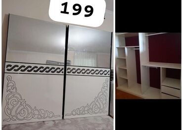 jale mebel: *ZB* *DOLAB* Qiyemt *199 AZN* Endirim olundu. ‼️‼️ Dolab satilir. Olcu