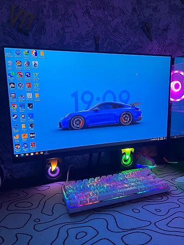 bose ses sistemi: Tam Dəst Gaming PC / Ryzen 5 5600 + RX 6500 XT / Monitor, Siçan — 5
