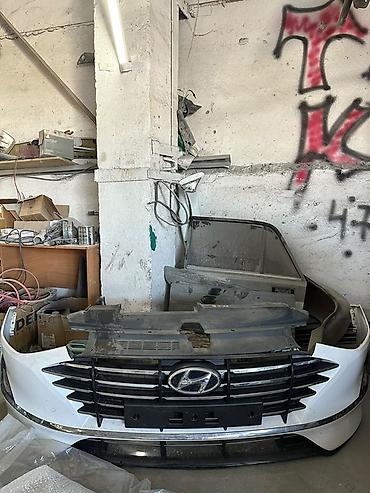 контур 232: Бампер Hyundai, Б/у, Оригинал — 3