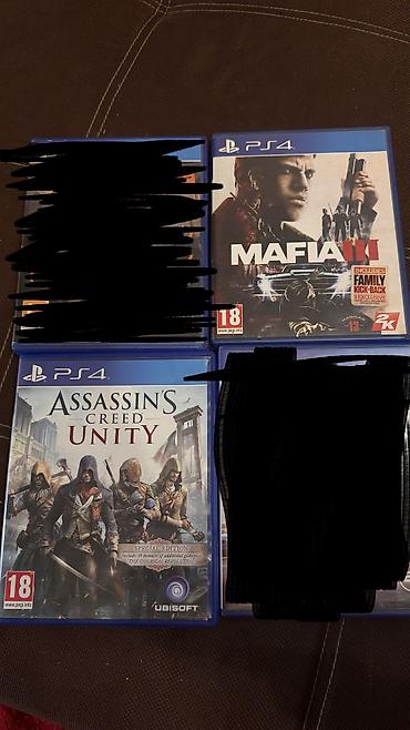 игры ps4 бишкек: Коллекция игр для PS4 (диски, в коробках): 2) Mafia III (PEGI 18) - — 1