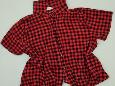 spódnice czerwone krata: Shirt, M (EU 38), condition - Very good