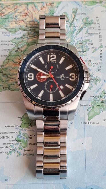 Ručni satovi: Muški ručni sat Adora Nautic 10 bar - Kućište i narukvica od — 4