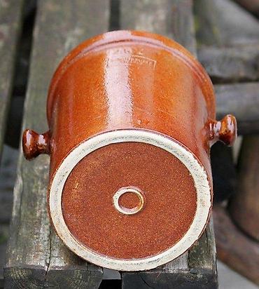 Staro posuđe i escajg: Schaffhausen steinzeug 2,5 l ORIGINAL posuda za led 1960.te. Made in — 5