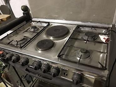 metbex soba: Mətbəx üçün kombinə olunmuş plitə-soba dəsti - Tip: Qaz-elektrik — 5