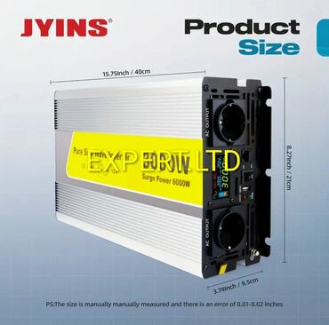 İnverterlər: Yeni Inverter, 100-300 Vt, 12 - 220 volt, Rayonlara çatdırılma — 19