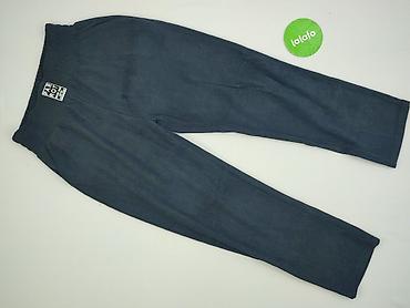 patchwork: Material trousers for women, size L — 2
