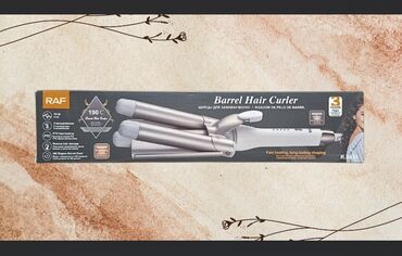 Mətbəx texnikası: RAF Barrel Hair Curler – 3 borulu saç burğu - Güc: 75 W - Maks