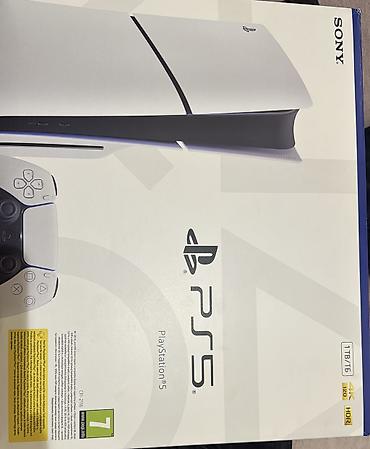 iphone 15 pro max 512 gb: Sony PlayStation 5 (CFI-2116) — Diskli versiya, 1 TB yaddaş Qutunun — 2