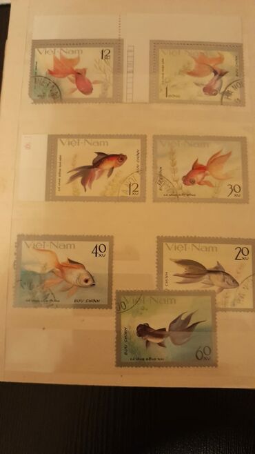 Markalar: Старинные марки. 1 штука-2 маната. Всего 163 штуки. Есть ещё советские — 9