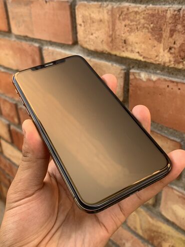 аерподс про: IPhone X, Б/у, 64 ГБ, Черный, Защитное стекло, Чехол, 100 %