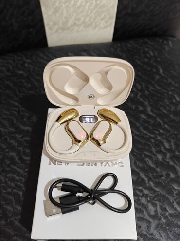 Qulaqcıqlar: Simsiz (Bluetooth) Qulaqcıqlar, rəng - Bej — 7