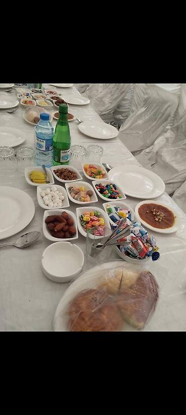 karavan maşın satışı: Yas mərasimi üçün çadır və süfrə qurulması xidməti icarəsi və satılır — 1