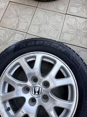 r17 honda: Колеса в сборе 215 / 60 / R 16, Лето, Б/у, Комплект, Легковые, Литые, отверстий - 5 — 3