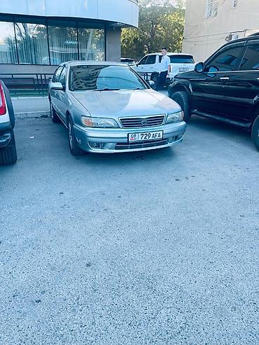 порш турбо с: Nissan Cefiro (A32), правый руль, серебристый седан. Кузов и — 3