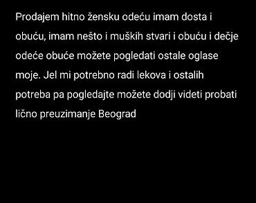 Pantalone: Ženska garderoba i obuća + ponešto muške i dečje odeće/obuće — 1