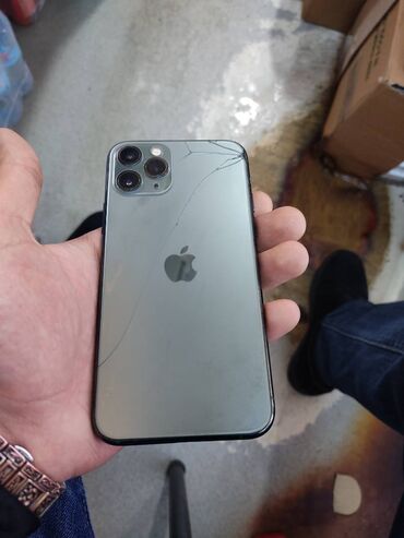 продать айфон 4: IPhone 11 Pro, 256 ГБ, Зеленый, Гарантия, Отпечаток пальца, Face ID