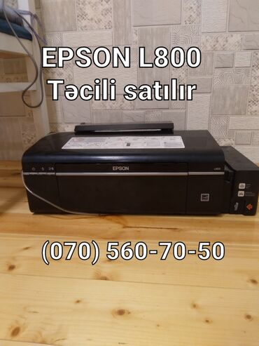 принтер epson: Epson L800. problemi var. 3 aydır işlətmirəm