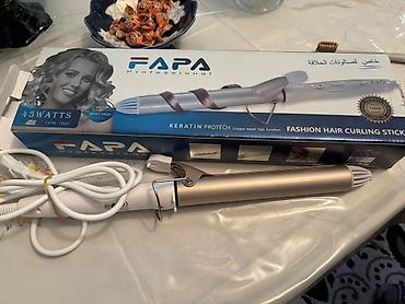 ucuz noutbuk: FAPA Professional saç burqası – “Fashion Hair Curling Stick” - Güc — 1