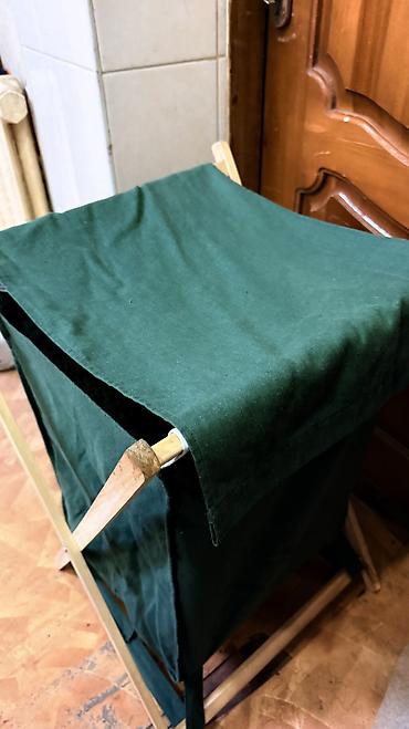 Корзины для вещей: Корзина для вещей, цвет - Зеленый, Б/у — 3