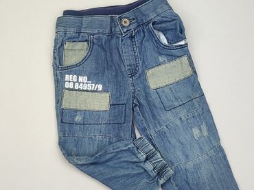 Spodnie: Spodnie jeansowe, Cherokee, 3-4 lat, 104, stan - Dobry