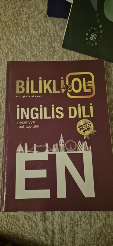 Bıçaqlar: Magistra hazirliq kitablari. 3 kitab cemi 12 manata