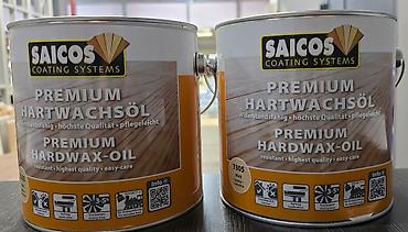 мебельный воск: SAICOS Premium Hardwax-Oil 3305, Matt (матовый), 2,5 л — 4