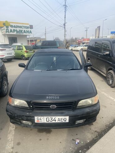 черный nissan: Nissan Cefiro: 1995 г., 2 л, Автомат, Бензин, Седан