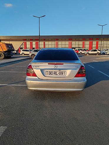 Продажа авто: Mercedes-Benz E-Class (W211) sedan – gümüş rəng, facelift (restaylinq) — 10