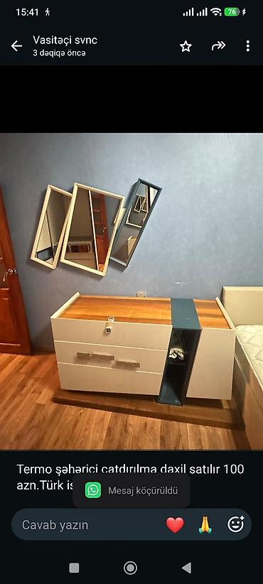 Termo şəhəriçi çatdırılma daxil satılır 100 azn.Türk istehsalıdır/svnc