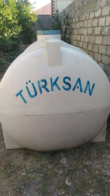 tank pro 3: Türksan su çəni – 3000 litr - Həcm: 3000 Lt (üzərində qeyd olunub) - — 2